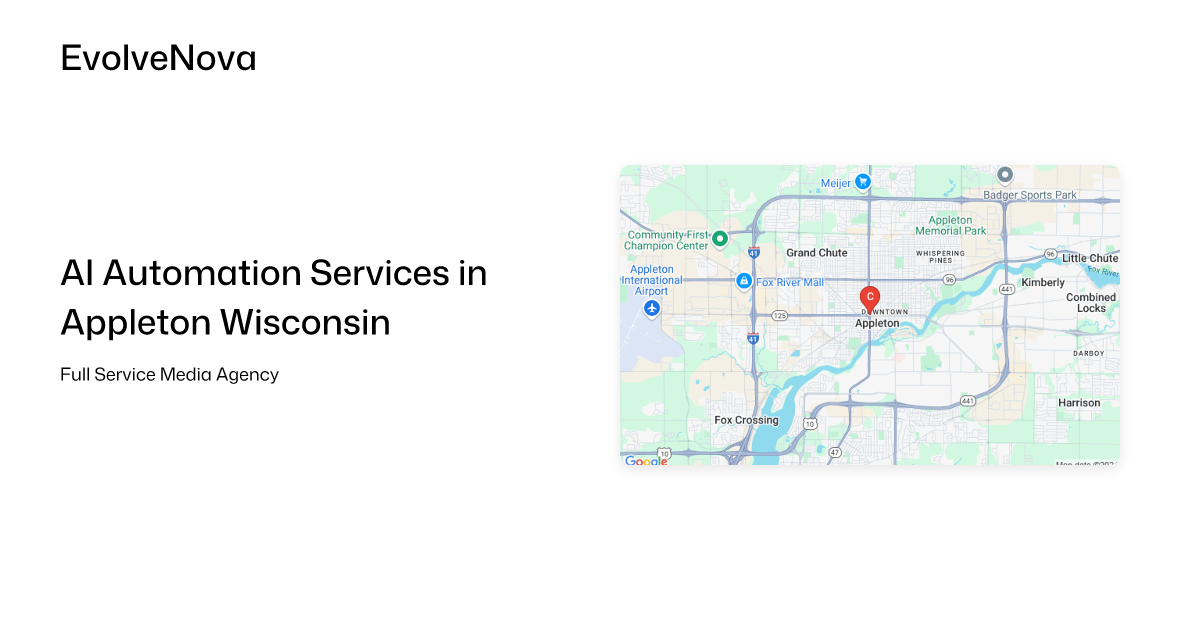 AI Automation Services in Appleton Wisconsin | EvolveNova