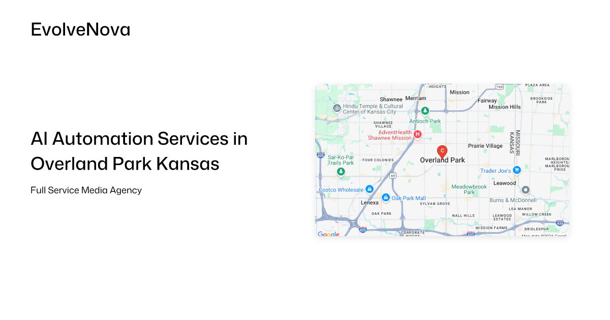AI Automation Services in Overland Park Kansas | EvolveNova