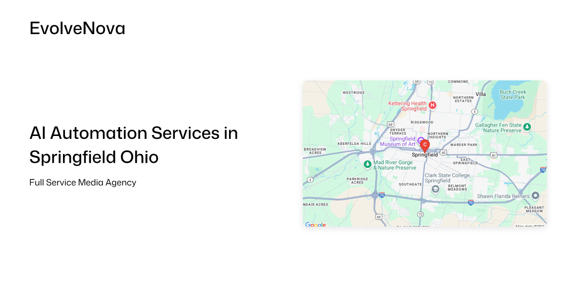 AI Automation Services in Springfield Ohio | EvolveNova